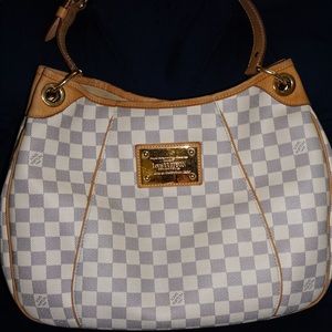Louis Vuitton Galliera PM Whites Damier Azur